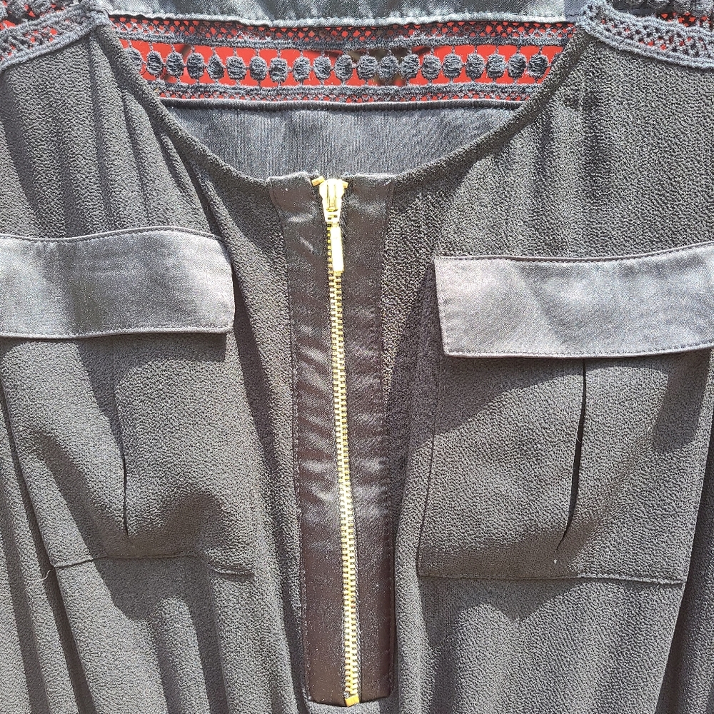 XOXO black jumpsuit size M - Picture 2 of 5